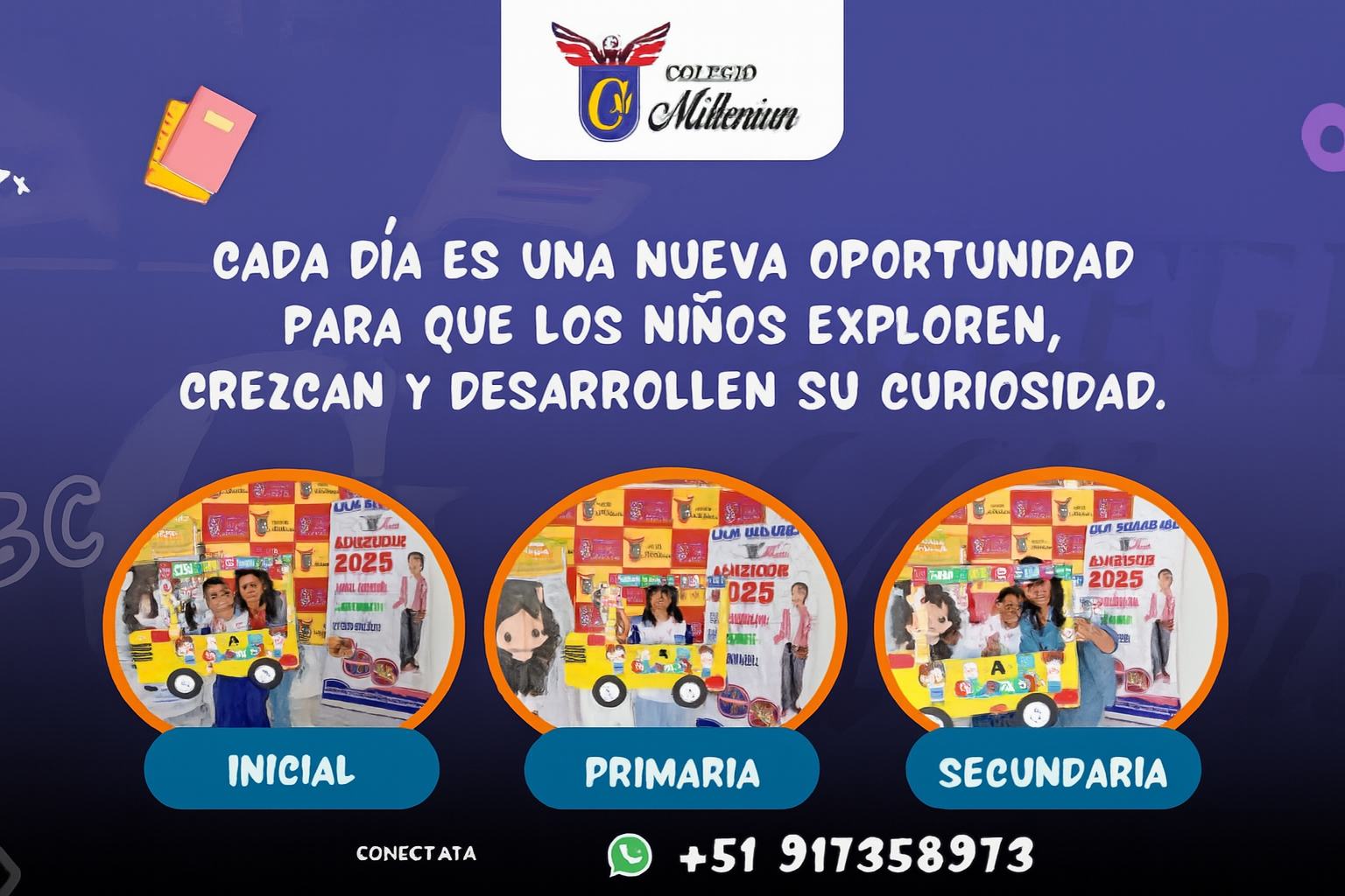 Web en construcción - Colegio Millenium